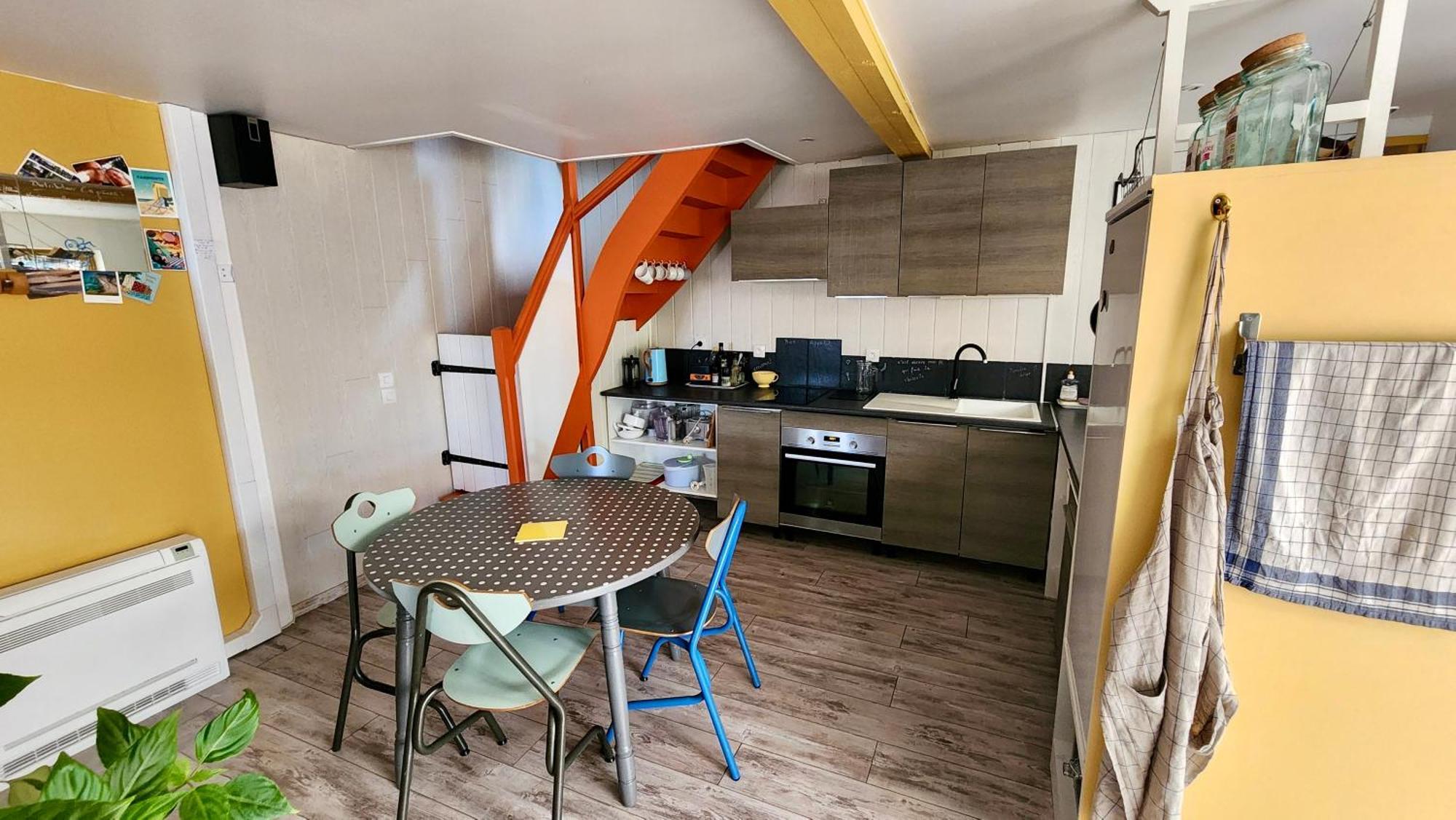 La Petite Maison En Bois Bleue Quiberville Exterior foto
